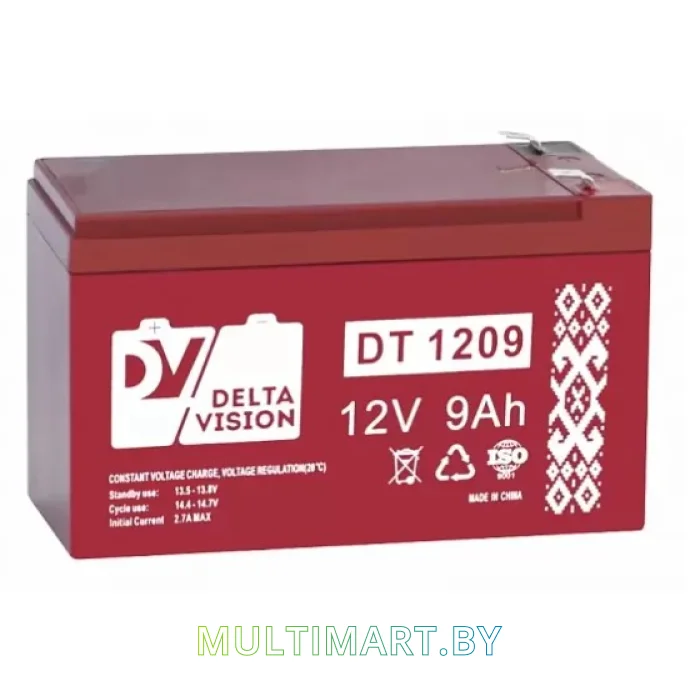Аккумулятор для ИБП Delta Vision DT 1209 F2 (12В/9 А·ч)